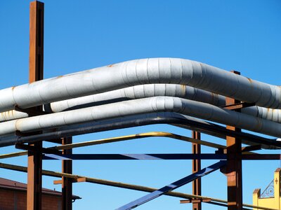 Metal tube the cord