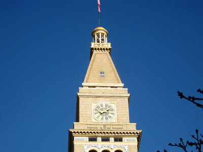 The Clock Tower in Denver, Colorado photo