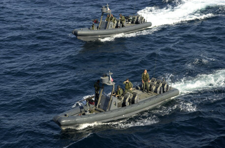 U.S. Navy Special Warfare Rigid-Hull Inflatable Boats photo