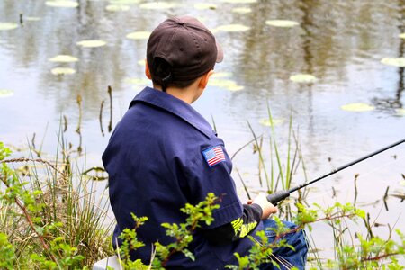 Boy fishery teenage photo