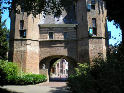 Gate stone scenic