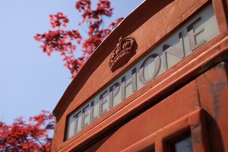 Telephone telephone box call booth