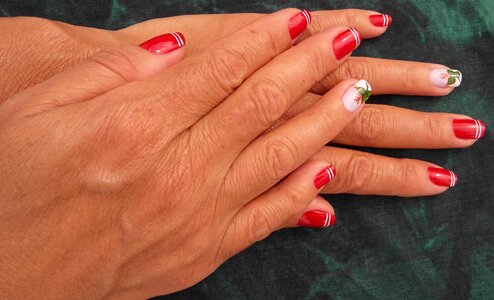 Nail varnish art artwork