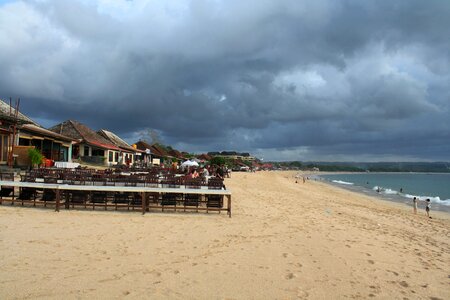 Indonesia beach sand photo