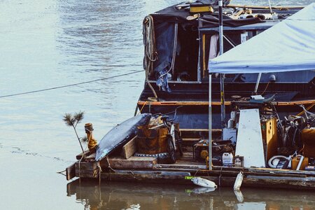 Boat flood sea