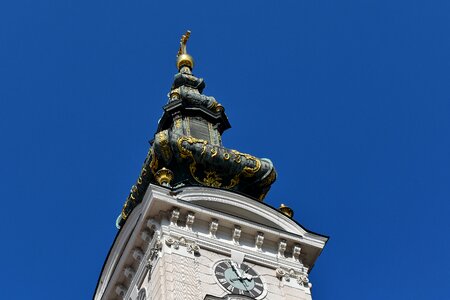 Christian church tower religious photo