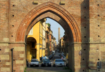 Porta Maggiore, One of the Gates of Bologna, Italy photo