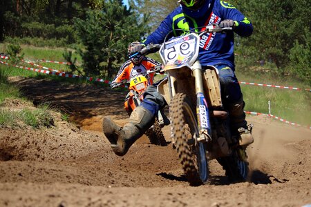 Action adventure biker