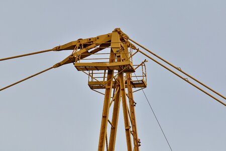 Industry crane high photo