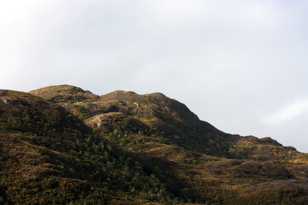 chilean fjord on a cruise photo