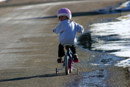 Bike child cute photo