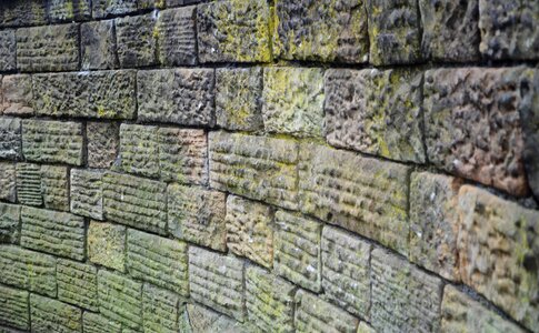 Wallpaper sandstone fence