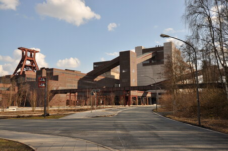 View on the Zeche Zollverein area
