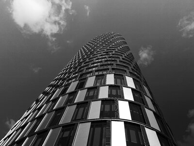 Beautiful Photo black and white building photo