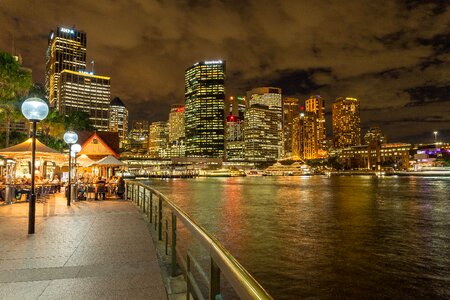 Circularquay harbourbridge nightshot