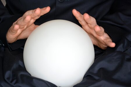 New age round glass
