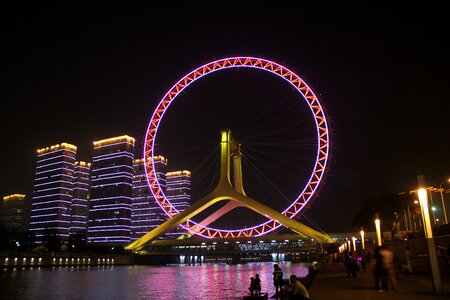 Tianjin the night sky the night