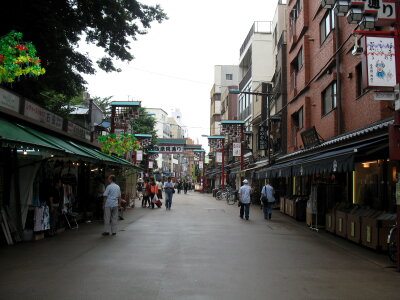 Street in Tokyo, Japan photo