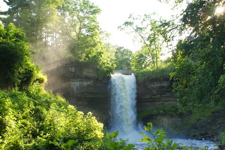 Cascade foliage scenic photo