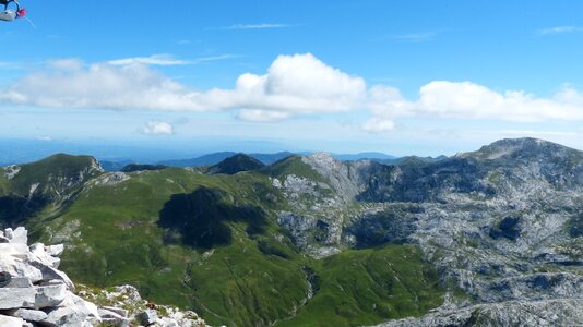 Mountain summit viewpoint