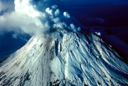 Island saint volcano