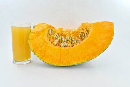 Juice organic pumpkin