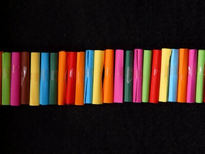 Colorful color colorful paper