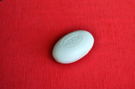 Background red soap