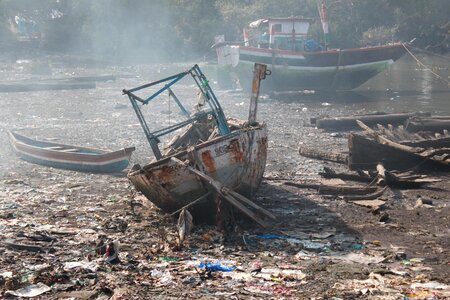 Garbage junk junkyard