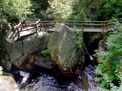 Bridge mountain wooden