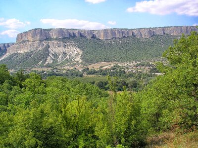 Mountains valley ravine