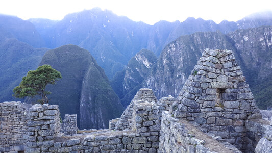 Machu Picchu Lost city of Inkas in Peru photo