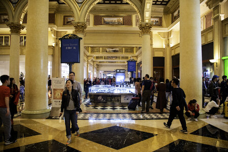 Shopping Corridors in the Venetian Casino