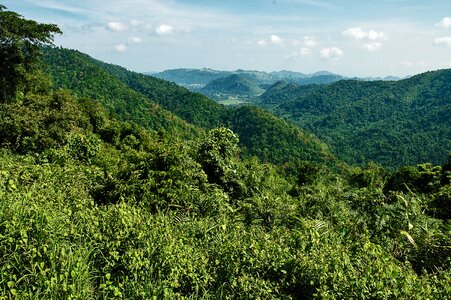 Mountains khao yai thailand photo