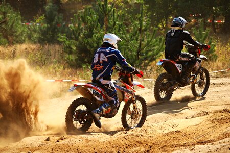Action adventure biker