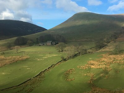 Countryside farm field photo