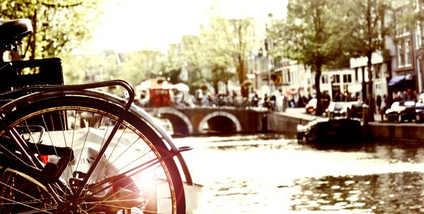 Travel amsterdam bike photo