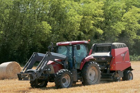 Forage work farmer photo