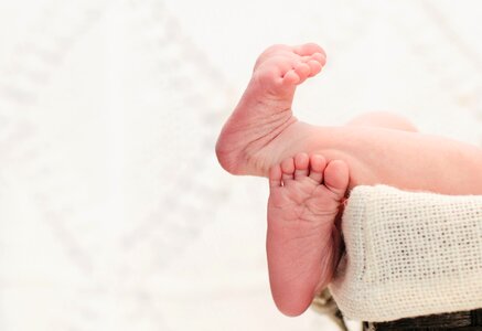 Newborn Baby Feet photo