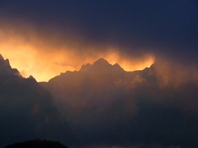 Machupicchu peru clouds