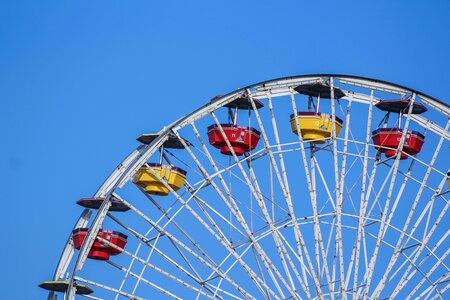 Observation wheel passenger cars cabins