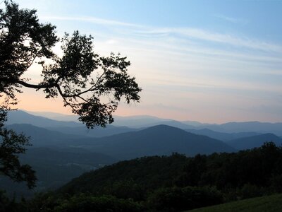 Outside mountains country