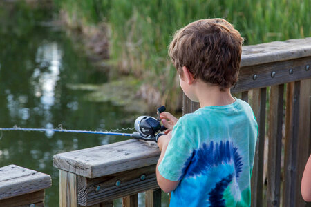 Fishing at the refuge-1 photo