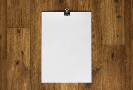 Empty hardwood paper