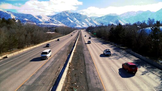 I80 Highway Salt Lake City photo