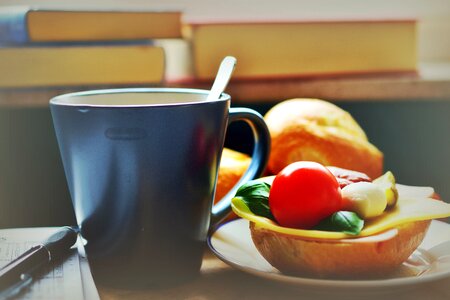 Bread breakfast cheese