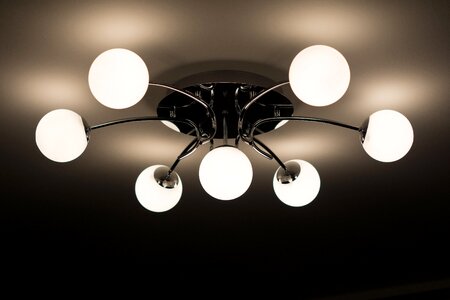 Bulbs interior design room lighting photo