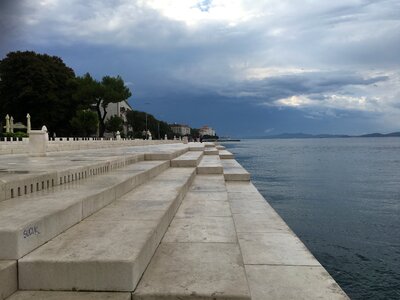 Zadar sea organs photo