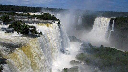 Iguazu water river