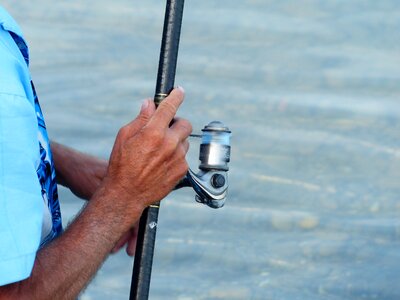 Fishing line fishing reel fishing photo
